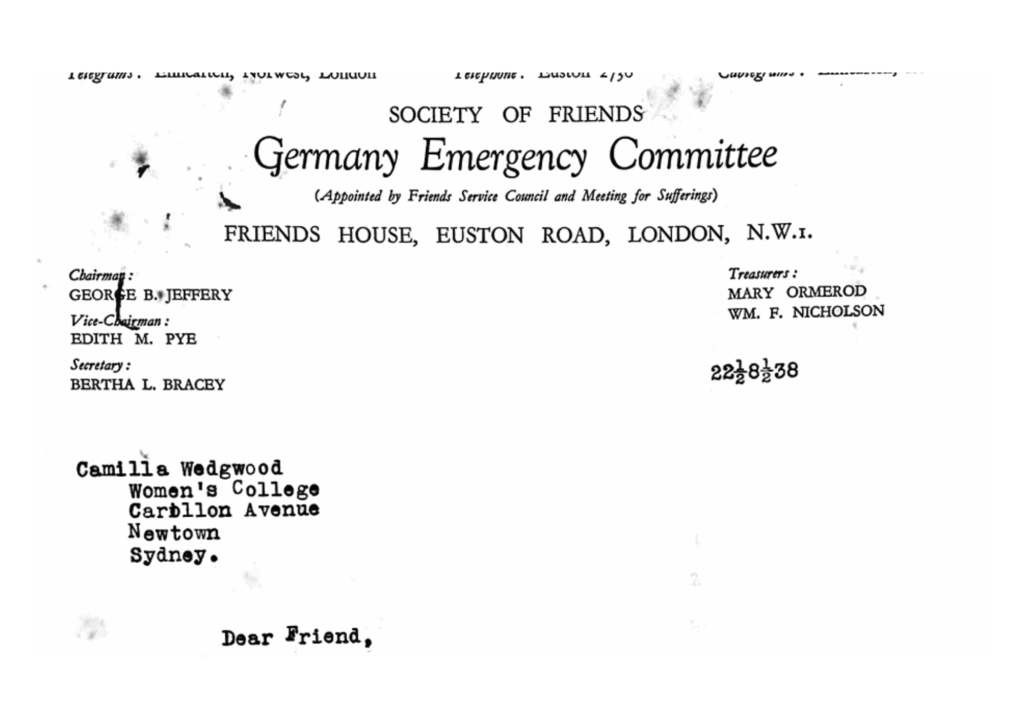 Germany Emergency Committee Letterhead
