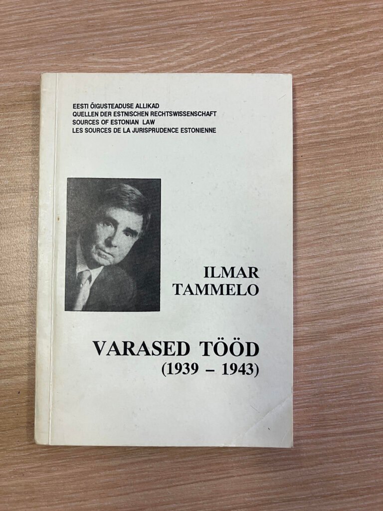 Ilmar Tammelo, Early Works 1939-1943